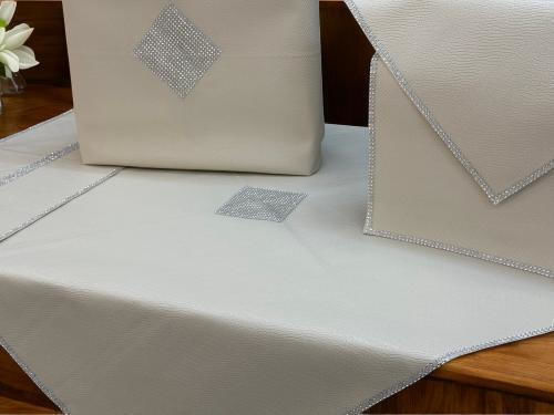 Linea Home Καρέ Σετ 5τμχ Viper Μπέζ 120x120εκ.