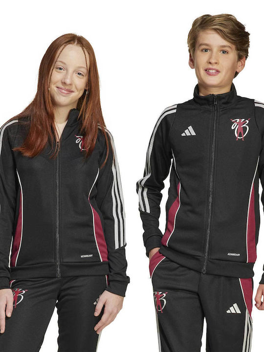 Athletic Kids Cardigan Black PERFORMANCE