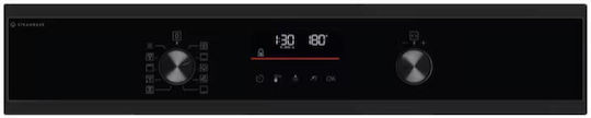 Electrolux Φούρνος άνω Πάγκου 72lt Π59.6εκ. Μαύρος