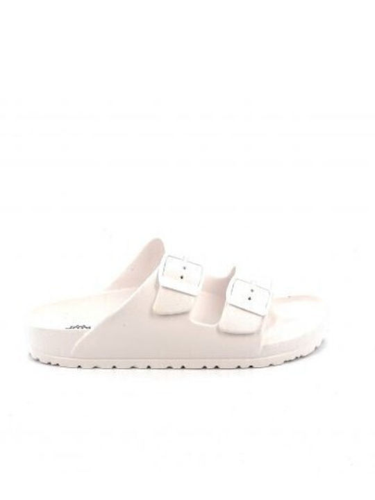 Flip Flops In Sandal Style In White Colour