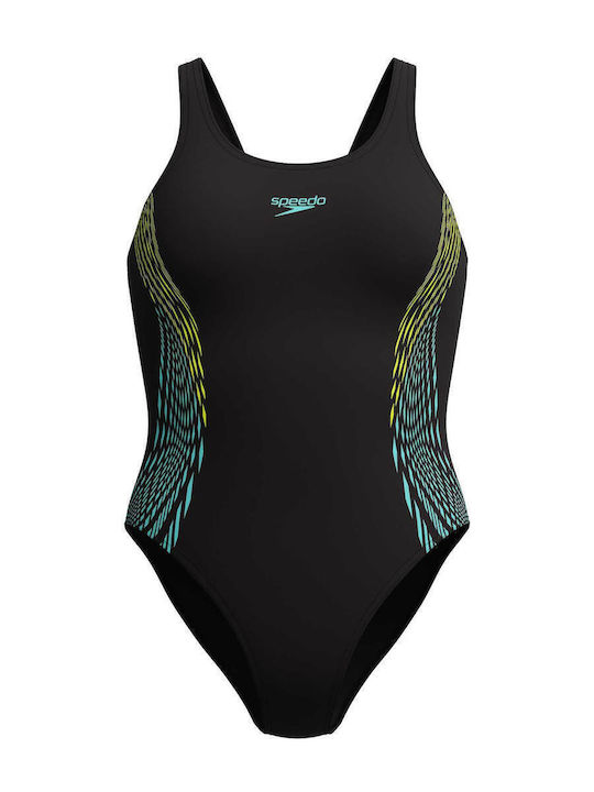 Costum De Baie Întreg Sport Negru