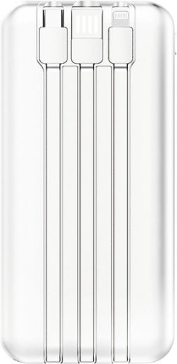 Philips DLP1922 Power Bank 10000mAh с USB-A порт и USB-C порт Бял