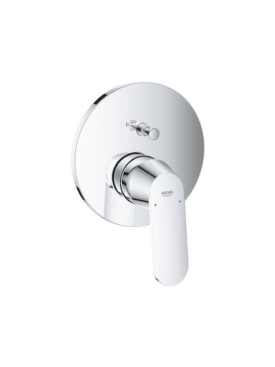 Grohe Built-in Mixer, Hand Shower & Shower Head Set for for Bathroom Sink Silver