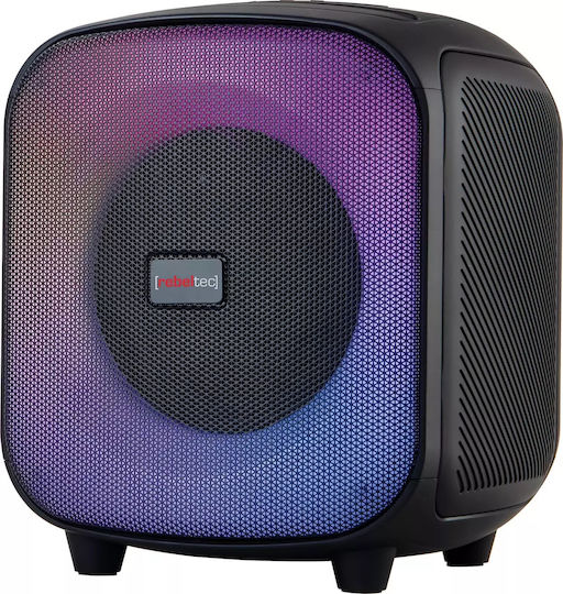 Rebeltec Speaker PowerCube 500 Ηχείο Bluetooth 60W με Ραδιόφωνο και Διάρκεια Μπαταρίας έως 12 ώρες Μαύρο