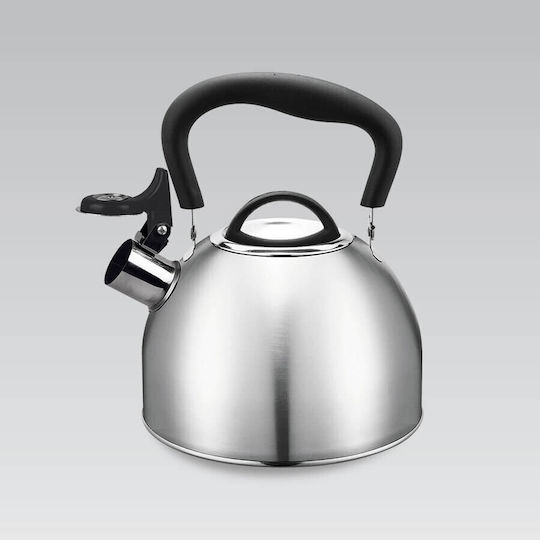Maestro Teekanne Rostfreier Stahl Silber 1800ml