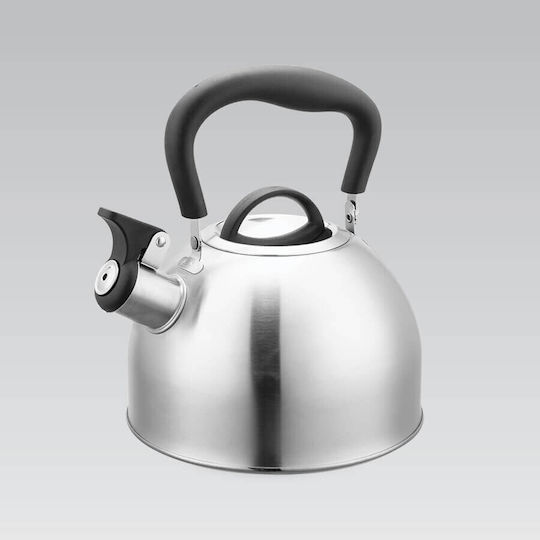 Maestro Teekanne Rostfreier Stahl Silber 1800ml