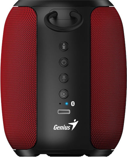 Genius SP-915BT Bluetooth Speaker 5W with Battery Life up to 6 hours Red