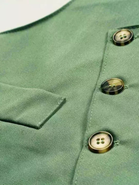 Kinder-Set mit Shorts Sommer 2Stück Khaki