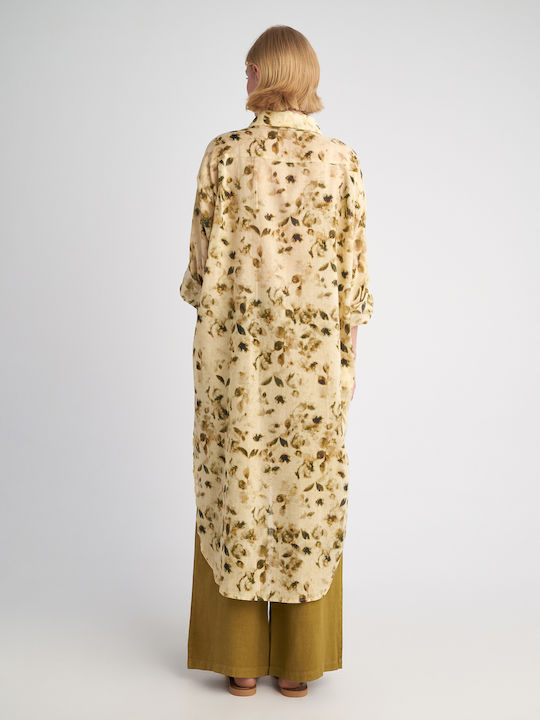 Savanah Midi Dress Beige