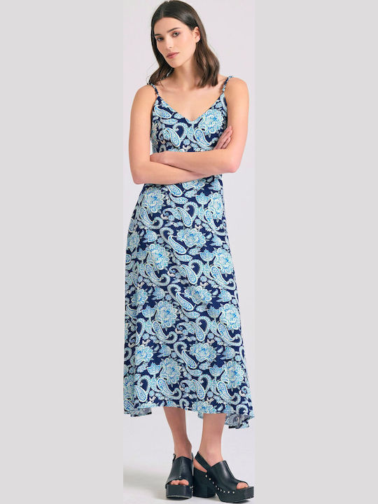 Summer Midi Dress Blue