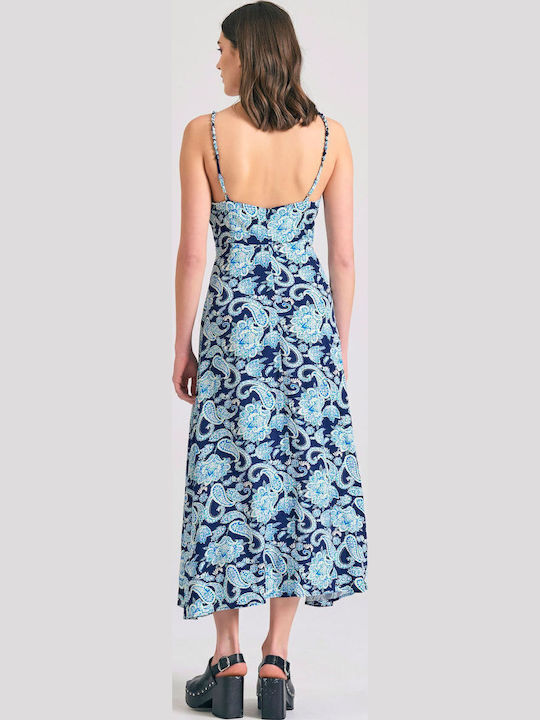 Summer Midi Dress Blue