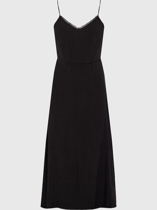 Summer Midi Dress Black