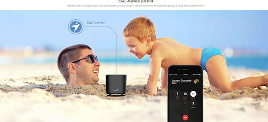 Genius SP-925BT Bluetooth Speaker 10W with Battery Life up to 3 hours White