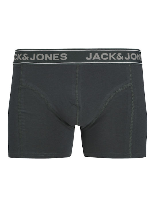 Herren Boxershorts Dark Grey Melange 3Packung