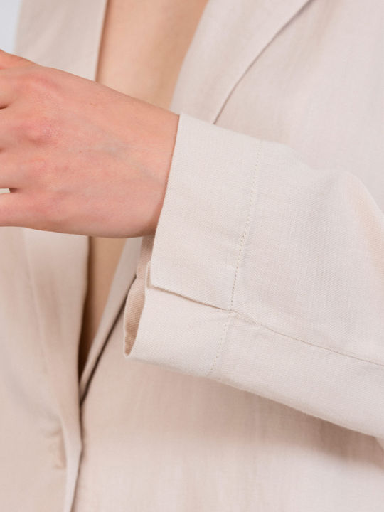 Philosophy Wear Women's Blazer Natural