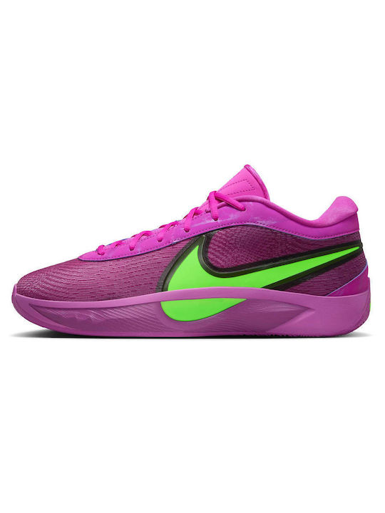 Giannis Freak 6 "Enforcer" Μπασκετικά Παπούτσια Bold Berry / Electric Green