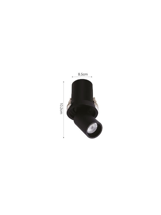 Inlight Single LED Spot in White Color