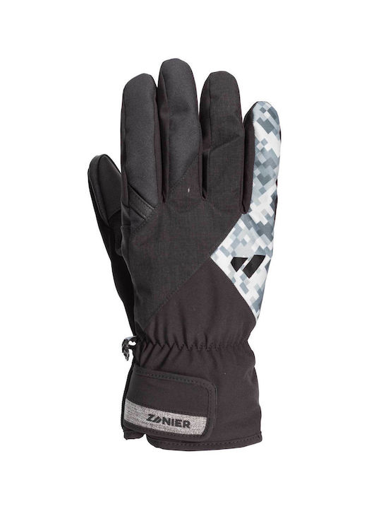 Zanier Unisex Γάντια Σκι & Snowboard Μαύρα