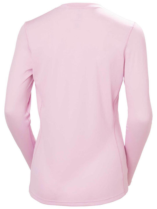 Helly Hansen Lifa Active Γυναικεία Ισοθερμική Μακρυμάνικη Μπλούζα Ροζ