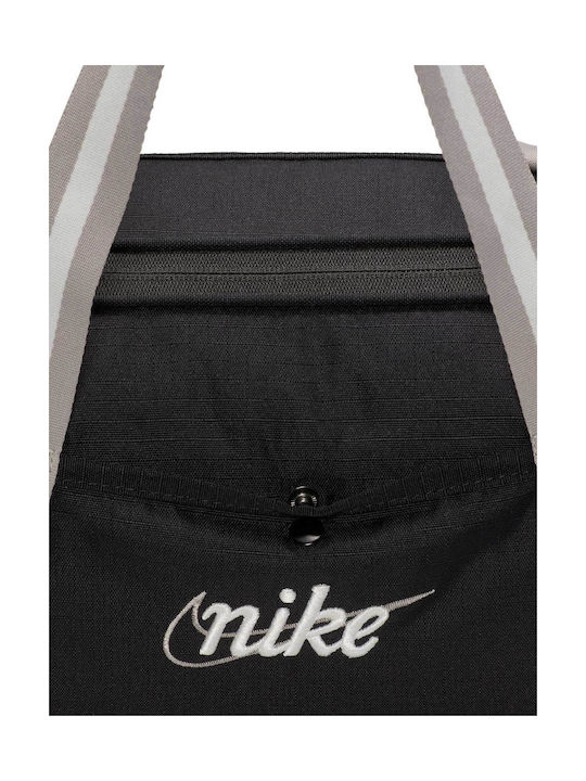 Nike Heritage Duff Ανδρική Τσάντα Πλάτης Γυμναστηρίου Μαύρη