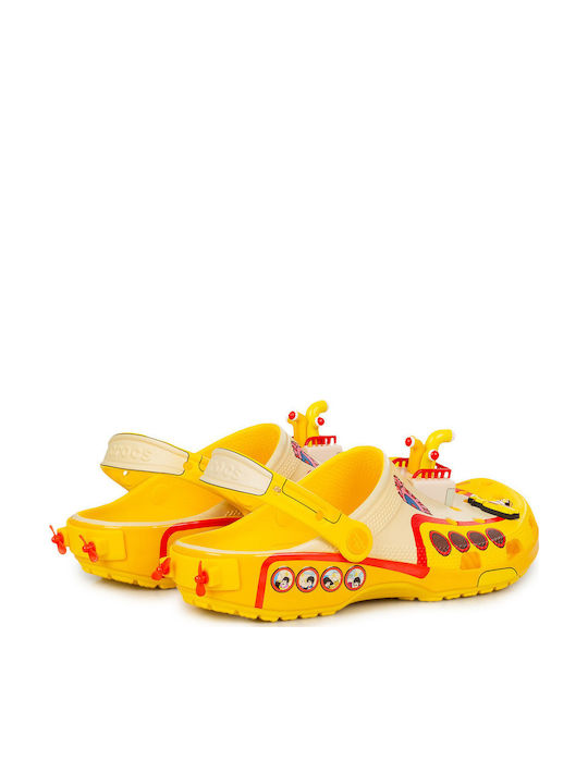 Crocs Beatles Gelbe Submarine Klassische Clog Σαμπό