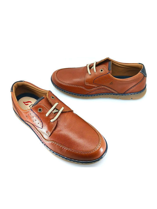 Leder Herren Freizeitschuhe Tabac Braun