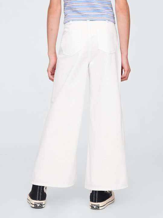 GAP Παιδικό Τζιν Παντελόνι White