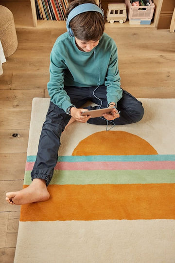 Bleuu Handmade Kids Synthetic Rug 120x170cm