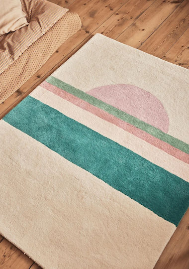 Bleuu Kinder Teppich Mehrfarbig 100x130cm