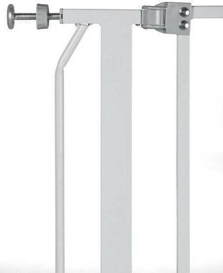Trixie Διαχωριστικό Σκύλου 75-85x76 cm από Μέταλλο σε Λευκό Χρώμα 85 x 76 x 76εκ.