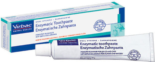 Virbac Cet Ензимна Паста за Зъби за Кучета и Котки против Зъбен Камък и Плака 70гр