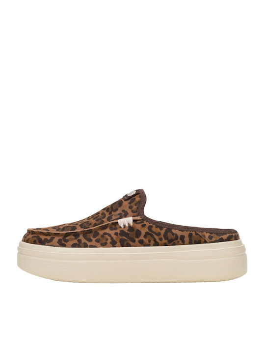 Women's Slip-On Leather Brown