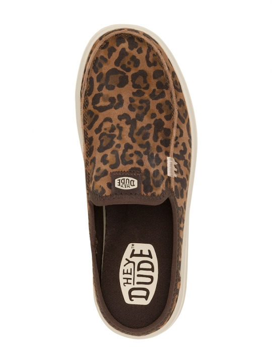 Women's Slip-On Leather Brown