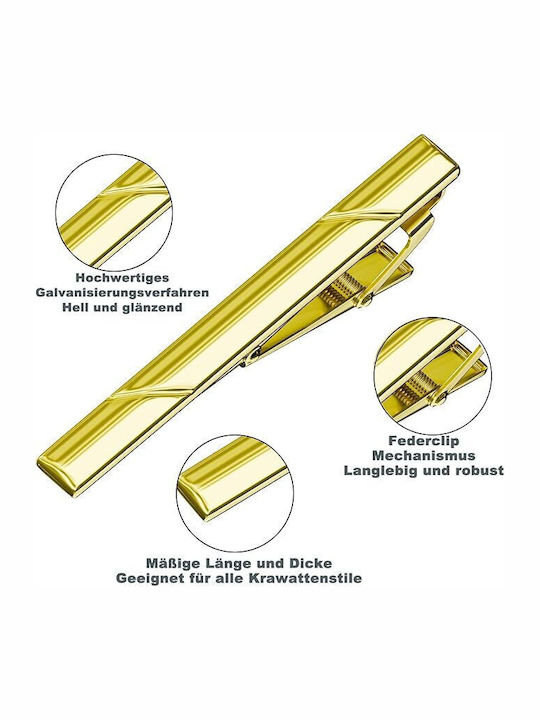 Tie Clips Made of Gold