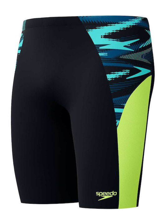 Speedo 00300200334 Renn-Jammer Badeanzug Schwimmen Schwarz