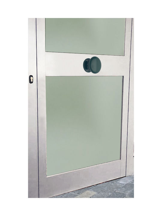 Saguatti Knob Front Door Polished Green
