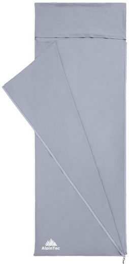 Alpintec Traveler Single Sheet 210x80cm Gray Mssl-gy