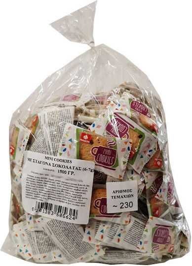 Faidon Biscuits With Chips Chocolate 230pcs 6.5gr