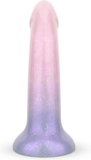 Dildo με Όρχεις και Βεντούζα 17cm