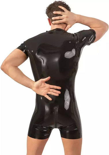 LateX Цял костюм Латекс Черен