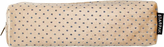Starpak Pencil Case Barrel Beige
