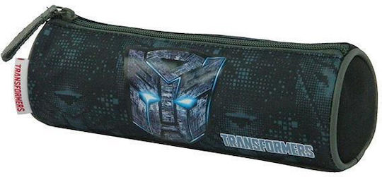 Bagtrotter Transformers Κασετίνα Βαρελάκι Μαύρη