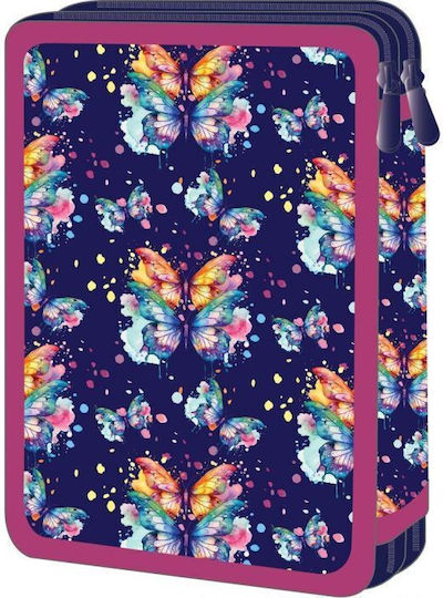 Must Team Pencil Case Full with 2 Compartments Multicolored Various Designs/Colours