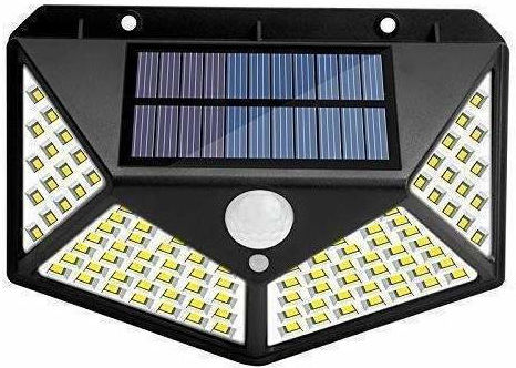 Wandmontiert Solarleuchte 1W 600lm mit Bewegungssensor