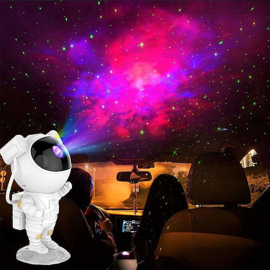 Dekorative Lampe Astronaut Weiß