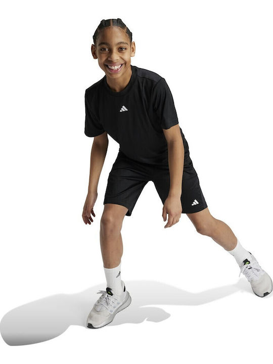 Kinderoberteile Schwarz Essentials Tee