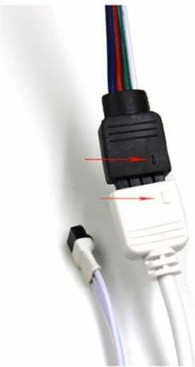 LED Лента 12V Червено Светлина 15м с Дистанционно управление