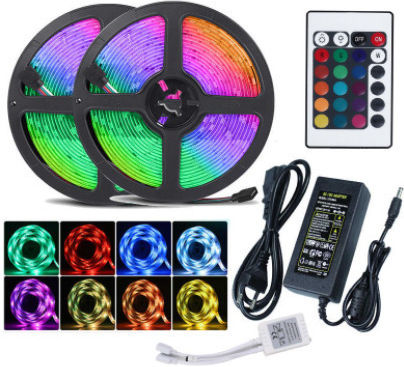 Bandă LED 12V Roșu Lumină 10m cu Telecomandă