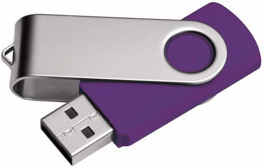 8GB USB 2.0 Stick Μωβ