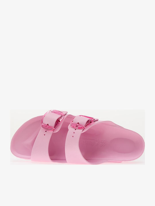 Arizona Big Buckle Flip Flops in Sandal Style in Pink Colour